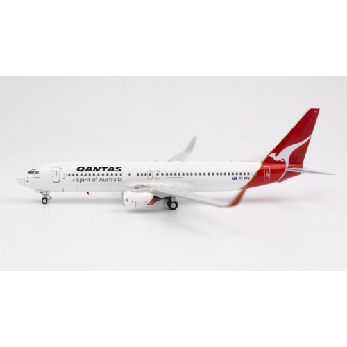 NG Model 1:400 Qantas Boeing 737-800 VH-VXJ B-7380002A Die-Cast Model Plane 