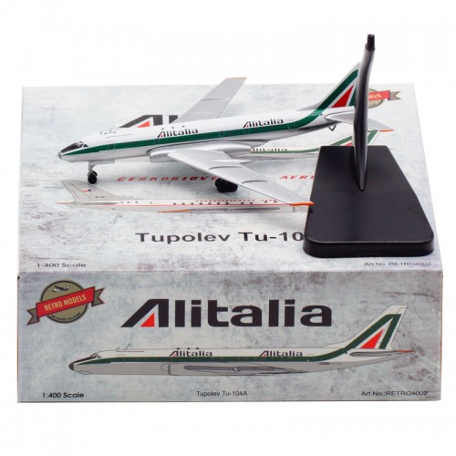 おトク情報がいっぱい！ Alitalia Tu-104A ハイブリッド塗装 CSA