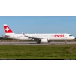 JC Wings Swiss Air Airbus A321 NEO HB-JPA 1:200